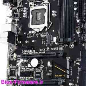 دانلود فایل آپدیت بایوس ، فریمور مادربرد گیگابایت Gigabyte GA-Z170-HD3 DDR3 rev.1.0 Bios firmware